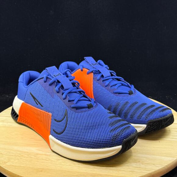 Nike Metcon 9 Astronomy Blue/ Orange DZ2617-401 Men's Size 10 Athletic Shoes - Picture 5 of 10